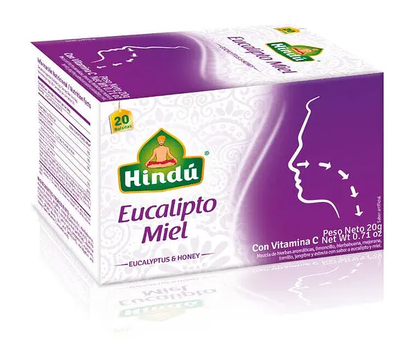 BEBIDA TE EUCALIPTO MIEL HINDU *20GR