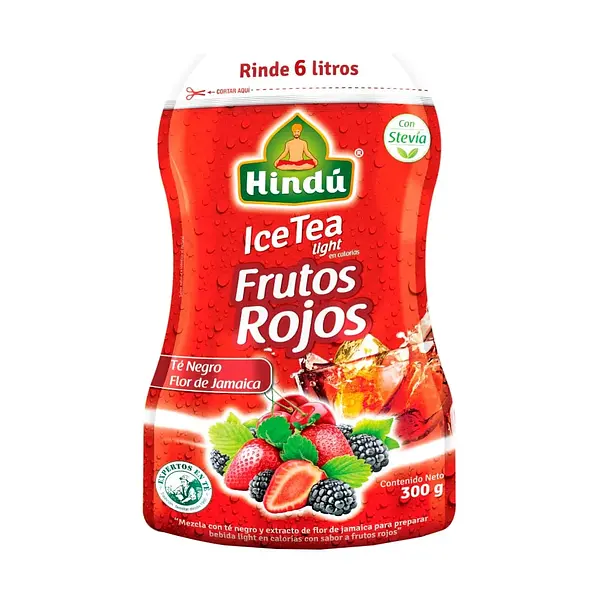 BEBIDA TE FRUTOS ROJOS HINDU*300GR