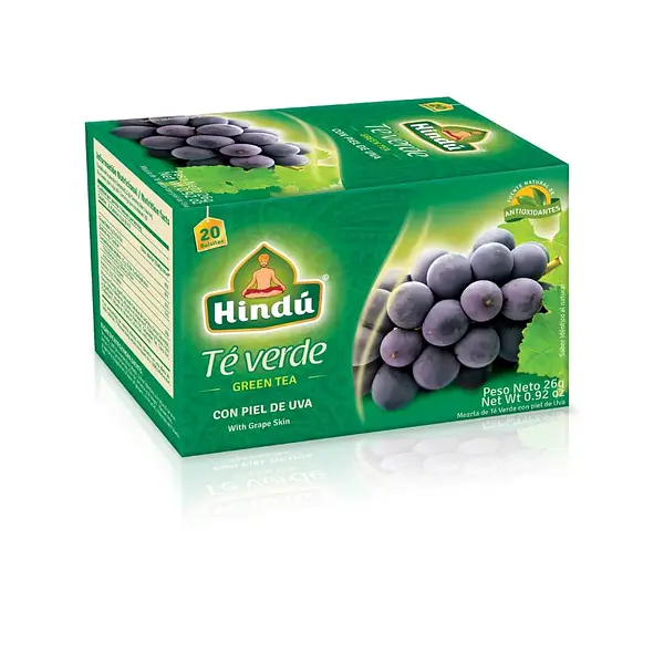 INFUSION TE VERDE/UVA HINDU *26G