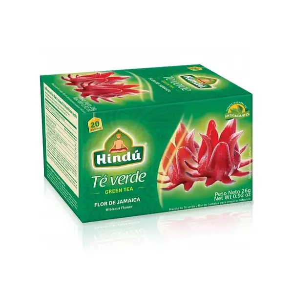 INFUSION TE VERDE FLOR JAMAICA HINDU*20U