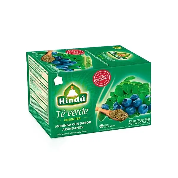 INFUSION TE VERDE MORINGA ARAND HUNDU*26
