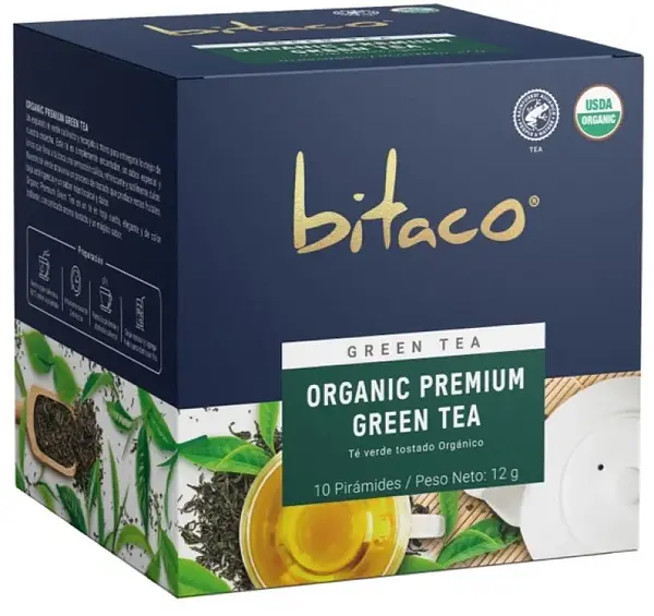 INFUSION TE GREEN ORGANIC BITACO*10U