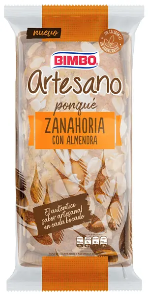 PONQUE ZANAHORIA CONALMENDRAS BIMBO*355
