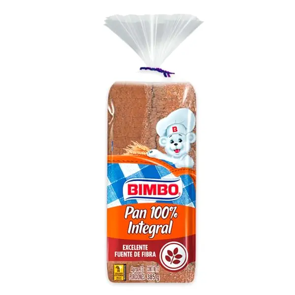 PAN TAJADO INTEGRAL BIMBO*385GR