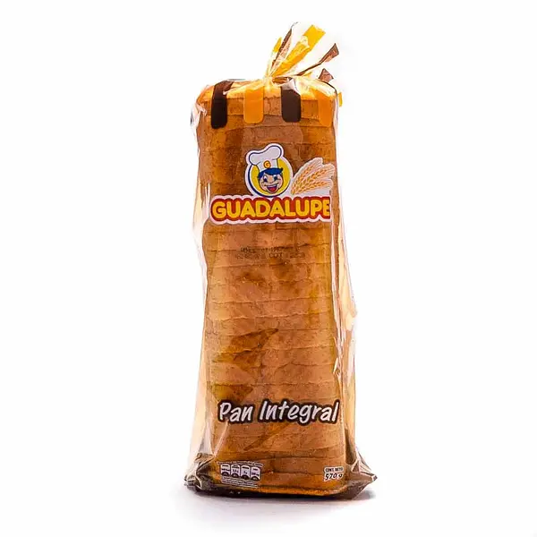 PAN TAJADO INTEGRAL GUADALUPE*570GR