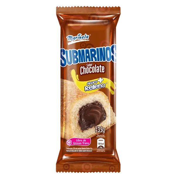 PONQUE SUBMARINO CHOCOLATE*35GR