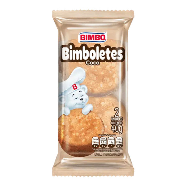 PONQUE COCO BIMBONETES BIMBO*40GR