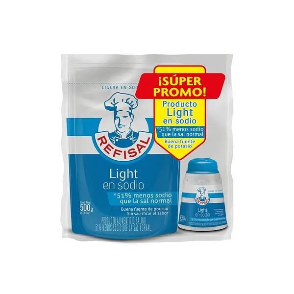 SAL LIGHT REFISAL*500GR+SALERO