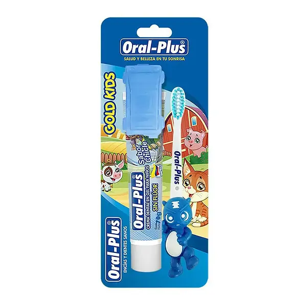 CEPILLO DENTAL KIT ORAL-PLUS+CREMA*1U