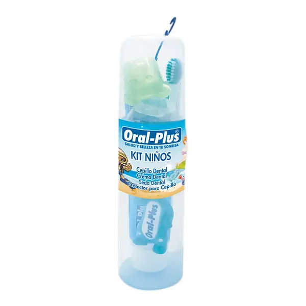 CEPILLO DENTAL KIT NIÑOS ORAL-PLUS*1U