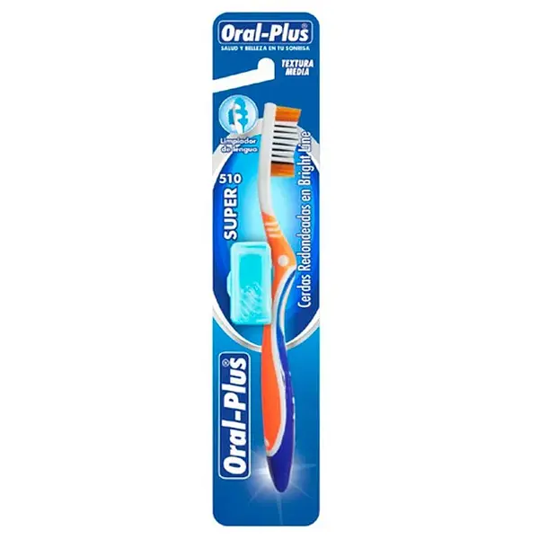 CEPILLO DENTAL SUPER 510 ORAL PLUS *3 UN