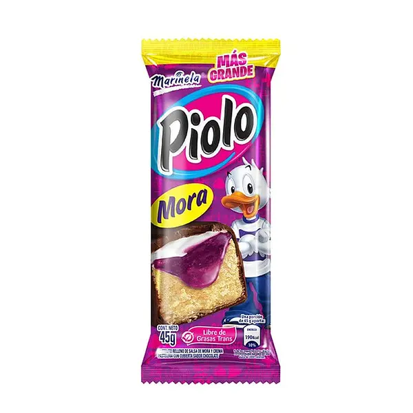 PONQUE PIOLO MORA*45GR