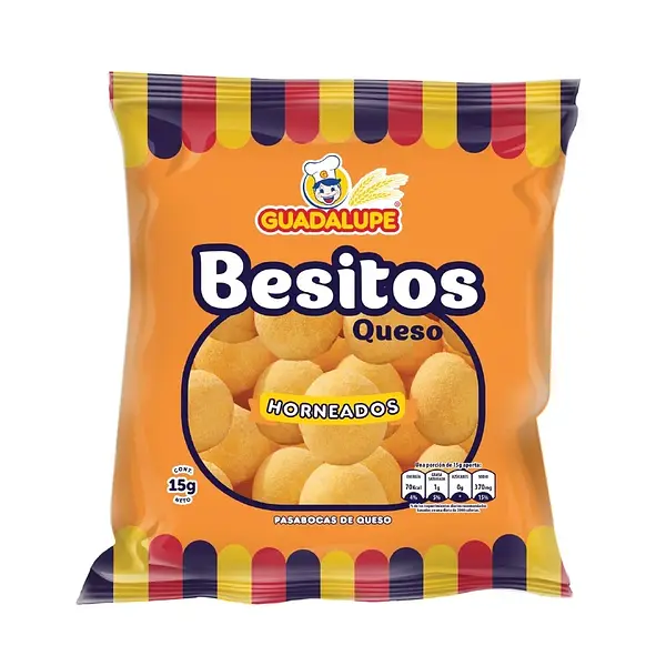 SNACK BESITOS GUADALUPE *15G