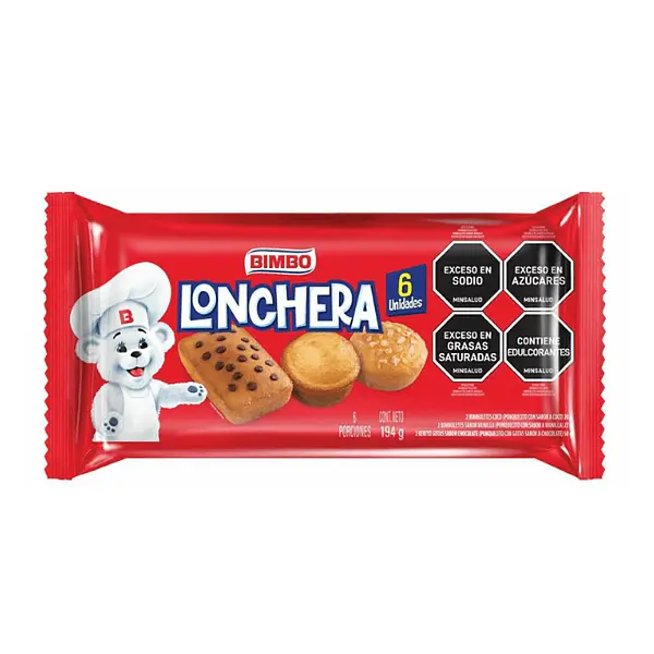 PONQUE LONCHERA BIMBO *6 NUND