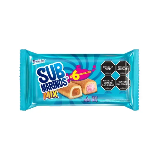 PONQUE SUBMARINO SURTIDO BIMBO*204