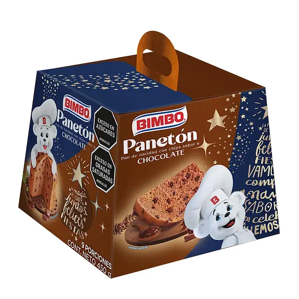 PAN PANETON CHOCOLATE * 450G