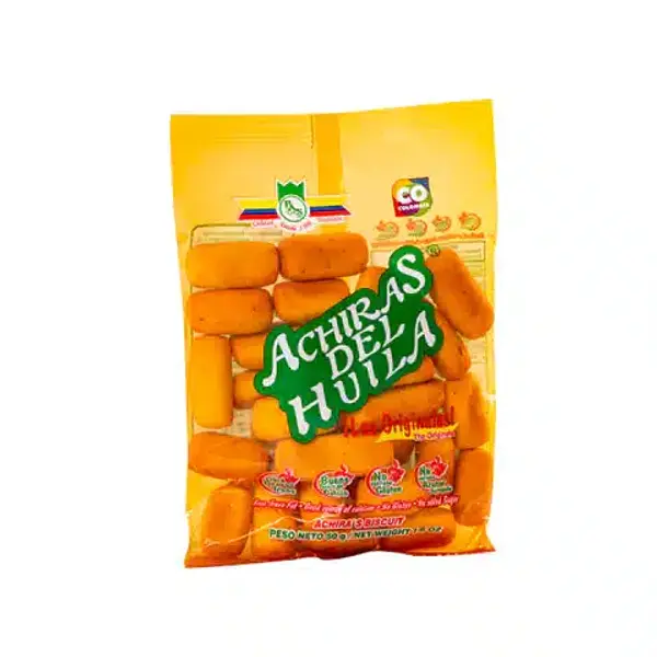 SNACK ACHIRAS DEL HUILA *120 GR
