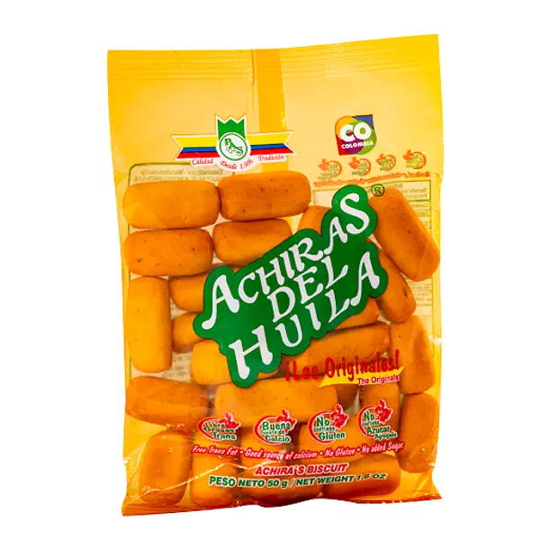 SNACK ACHIRAS DEL HUILA *50 GR