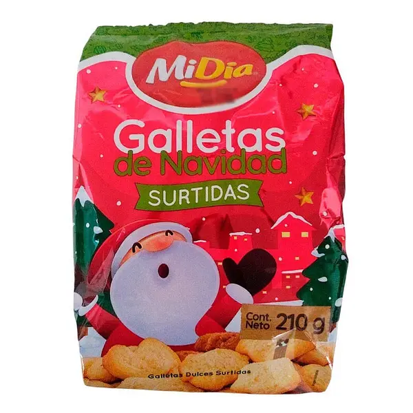 GALLETA SURTIDA NAVIDAD MI DIA *200 GR