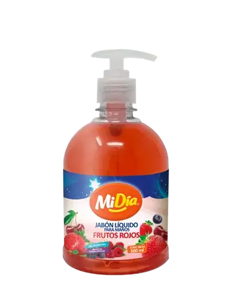 JABON LIQUIDO MANOS FRUT ROJOS MIDIA*500