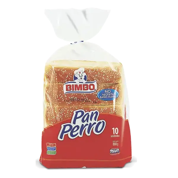 PAN PERRO SUPER BIMBO*800G