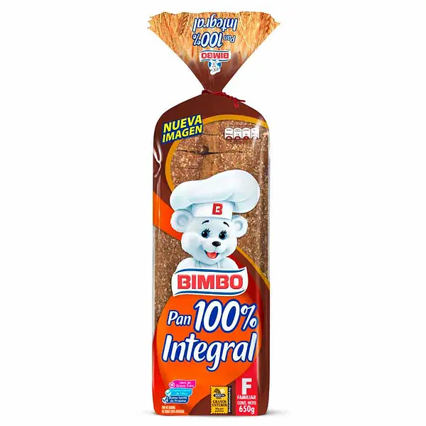 PAN TAJADO INTEGRAL FAMILIAR BIMBO*650G