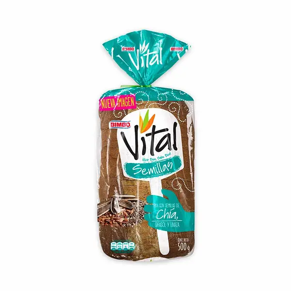 PAN TAJADO SEMILLAS BIMBO*500GR