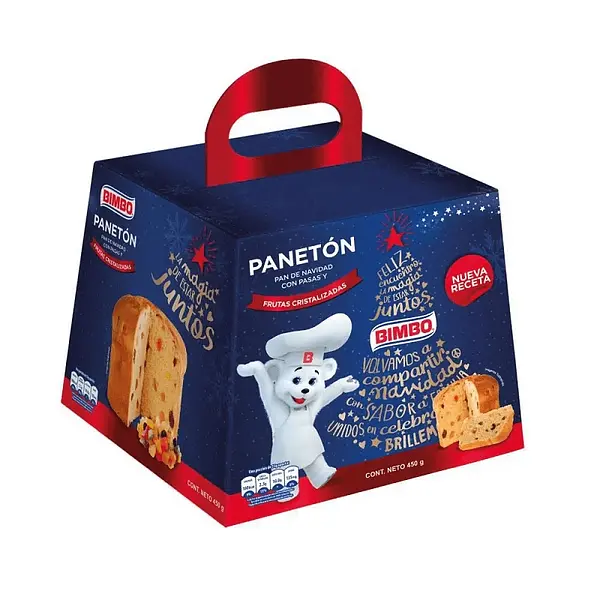 PAN PANETON FRUTAS BIMBO*450G
