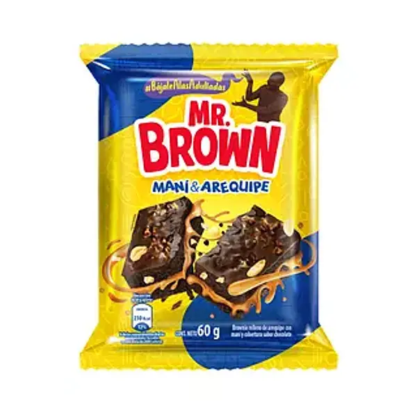 PONQUE BROWNIE AREQUIPE MANI BIMBO *60G