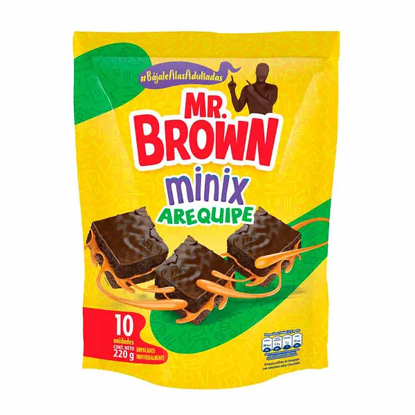 PONQUE MINI BROWNIE AREQUIPE BIMBO *10U