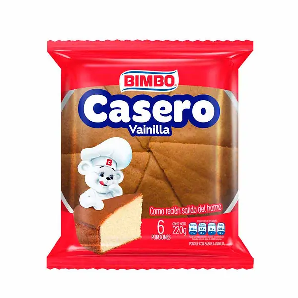 PONQUE VAINILLA BIMBO *220GR