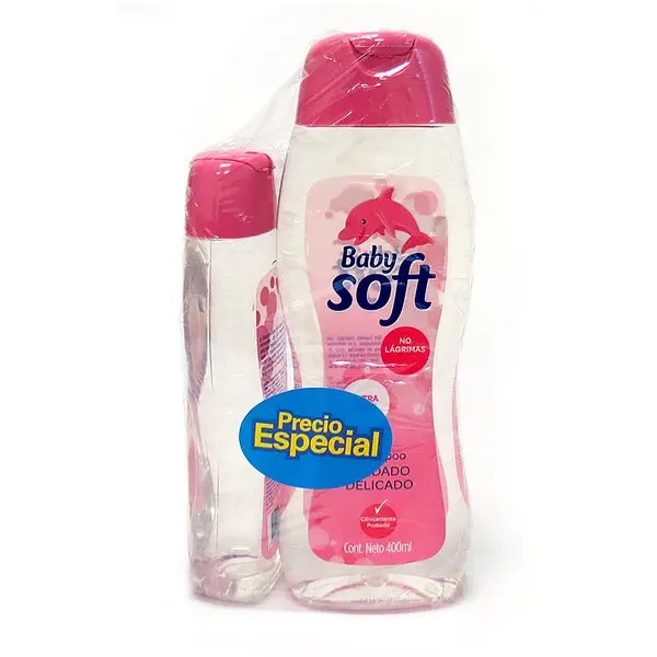 SHAMPO BABY SOFT*400ML+200ML