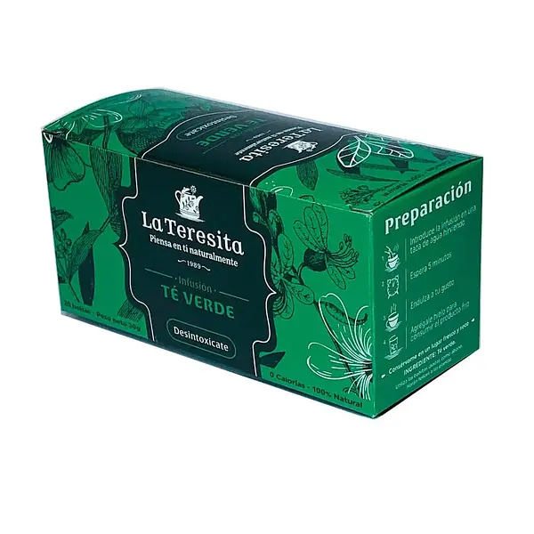 INFUSION TE VERDE FRUTAL LA TERESITA*30G