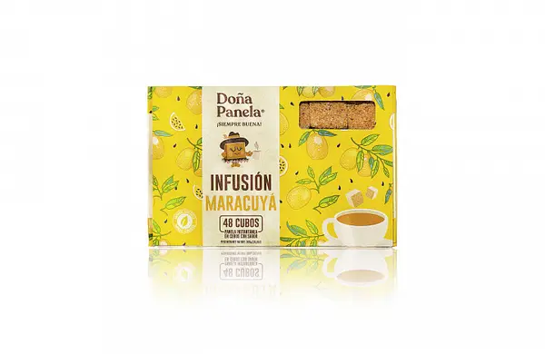 PANELA CUBOS MARACUYA DOÑA PANELA*48CU