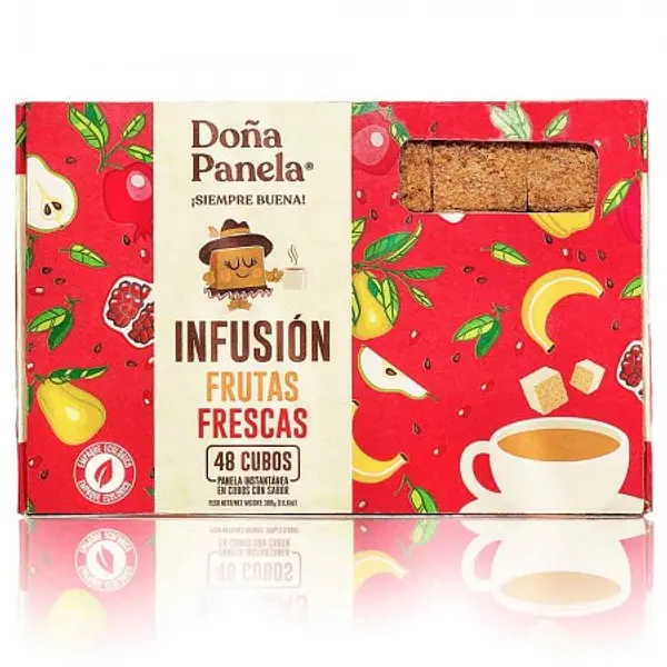 PANELA CUBOS FRUTA DOÑA PANELA*24U
