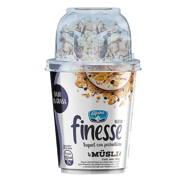 YOGURT MUSLI FINESSE ALPINA*170ML