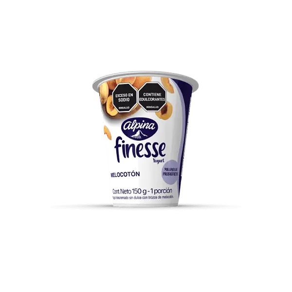 YOGURT MELOCOTON FINESSE ALPINA*180G