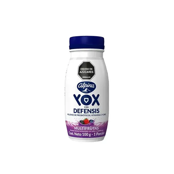 YOGURT MULTIFRUTAS YOX *100GR