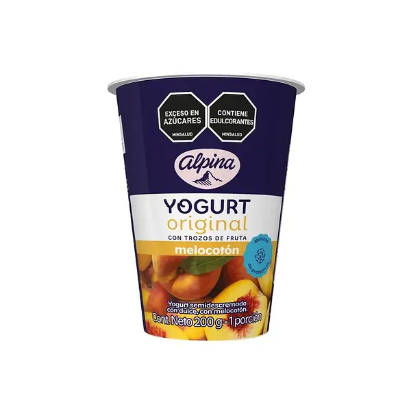 YOGURT MELOCOTON ALPINA *150G