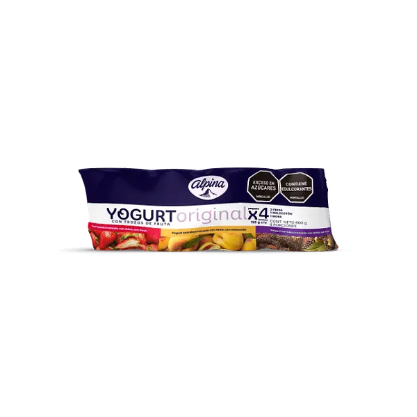 YOGURT SURTIDO ALPINA *150GR*4U