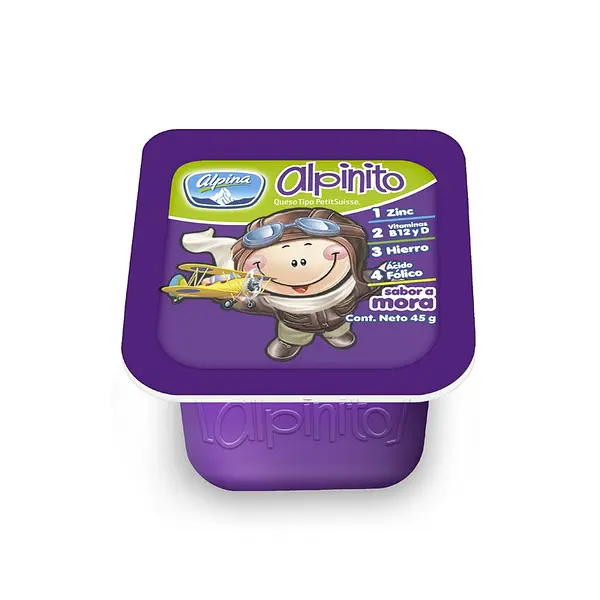 YOGURT MORA ALPINITO ALPINA *45G