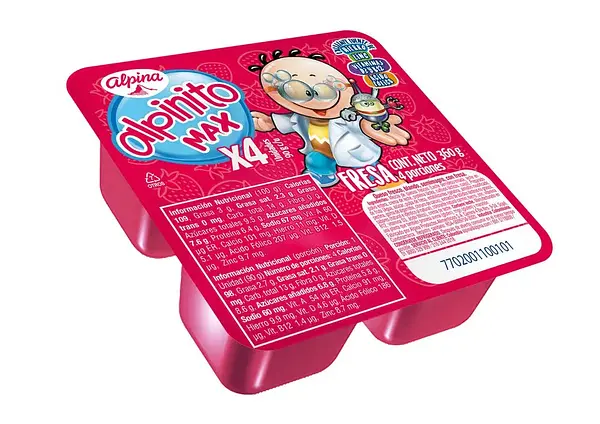 YOGURT FRESA ALPINITO ALPINA*45G