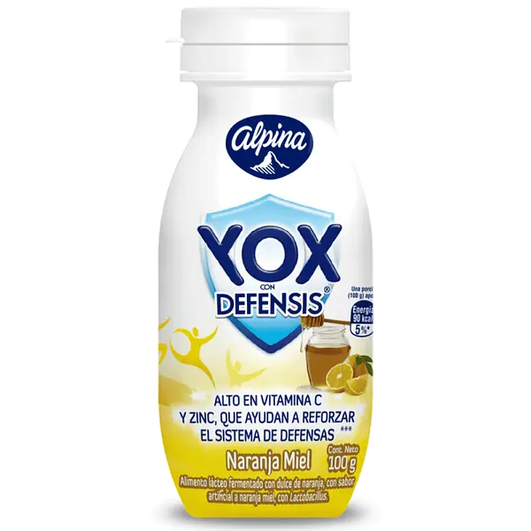 YOGURT NARANJA MIEL YOX *100GR