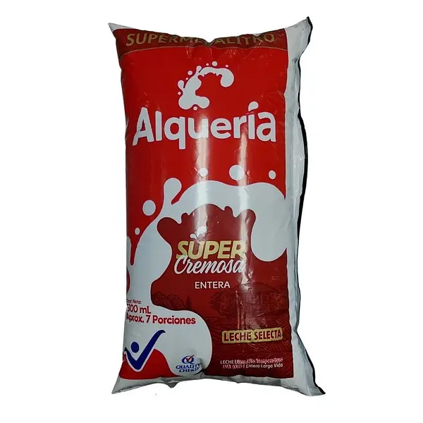 LECHE LIQUIDA SUPER CREMOSA ALQUERIA*1.3L