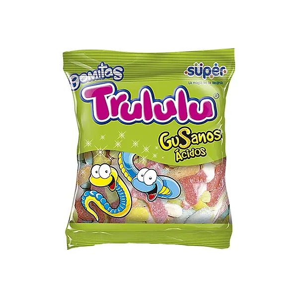 GOMA GUSANO TRULULU*80G
