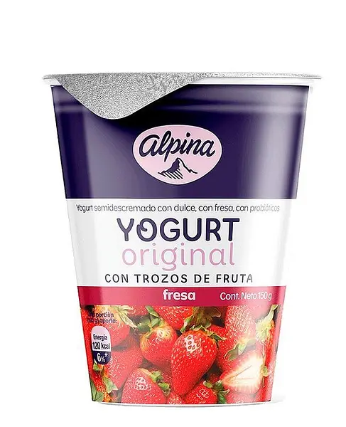 YOGURT FRESA ALPINA *200GR
