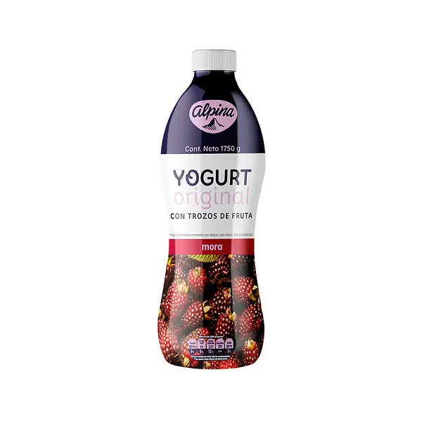 YOGURT MORA BOTELLA ALPINA *1.750L