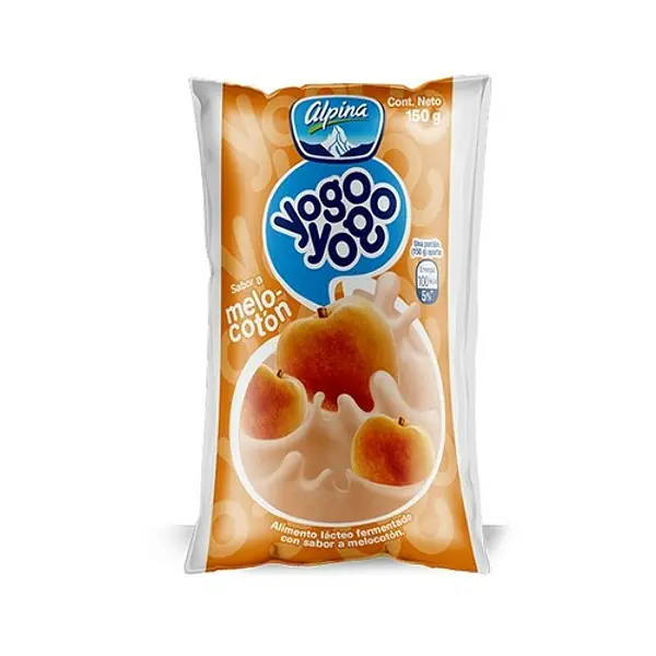 YOGURT MELOCOTON YOGO YOGO *150GR