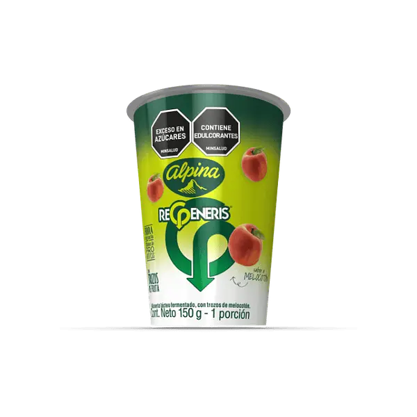 YOGURT MELOCOTON REGENERIS *150GR
