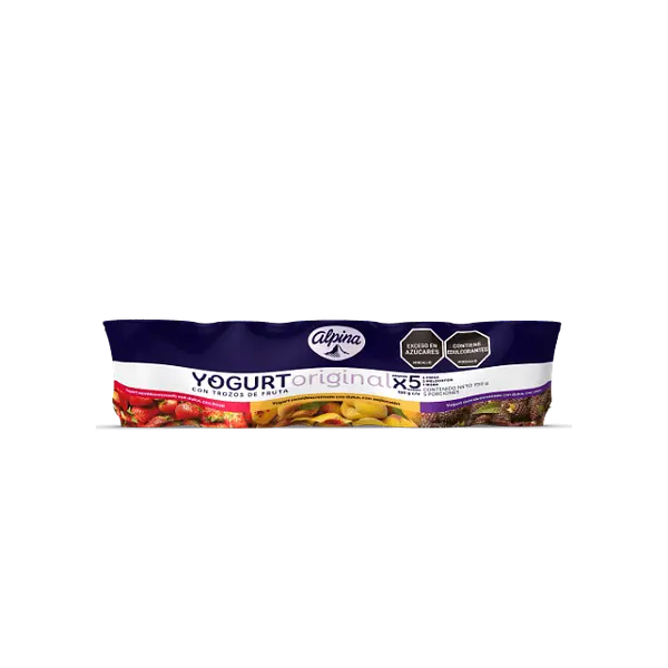 YOGURT ORIGINAL SURTIDO*150*5U